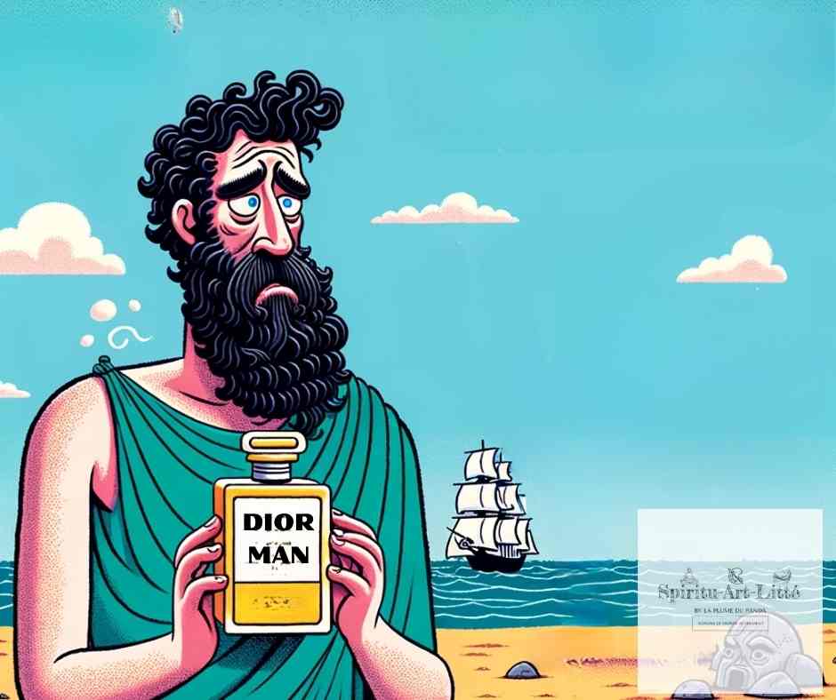Philoctète abandonné sur l'île de Lemnos car sa blessure laissait une odeur nauséabonde sur le bateau.